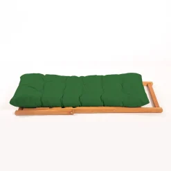 Set Tavolo e Sedie Verde 2 Posti Dimensione Tavolo 40x40h40 cm, Dimensione Seduta 59x44h90 cm - Leni