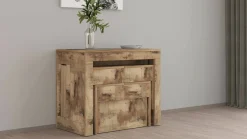 Set tavolo estensibile e 2 panche estensibili acero 12 posti - Auditore