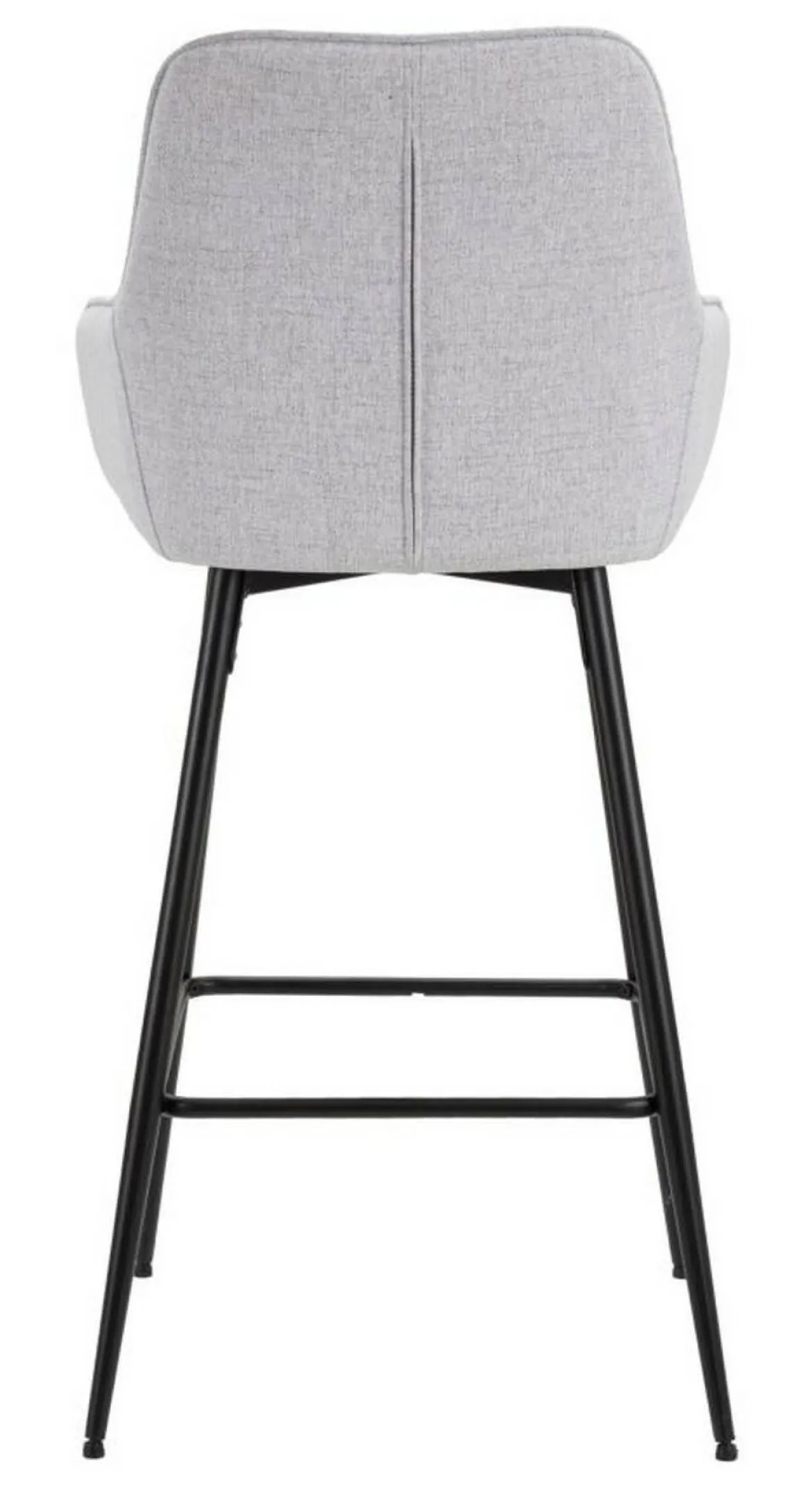 Sgabello alto moderno con seduta imbottita 55x55x109h cm - Moore