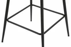 Sgabello alto moderno con seduta imbottita 55x55x109h cm - Moore