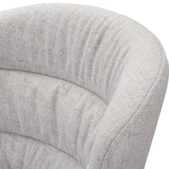 Sgabello Grigio Nero Imbottito Colore Struttura Nero 52x59x108h cm, Materiale Struttura in Legno Nobilitato - Guadal