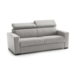 Sofa 3 posti grigio 180x95x85h cm - Vigolana