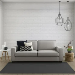 Sofa sfoderabile grigio 220x95x90h cm - Diopside