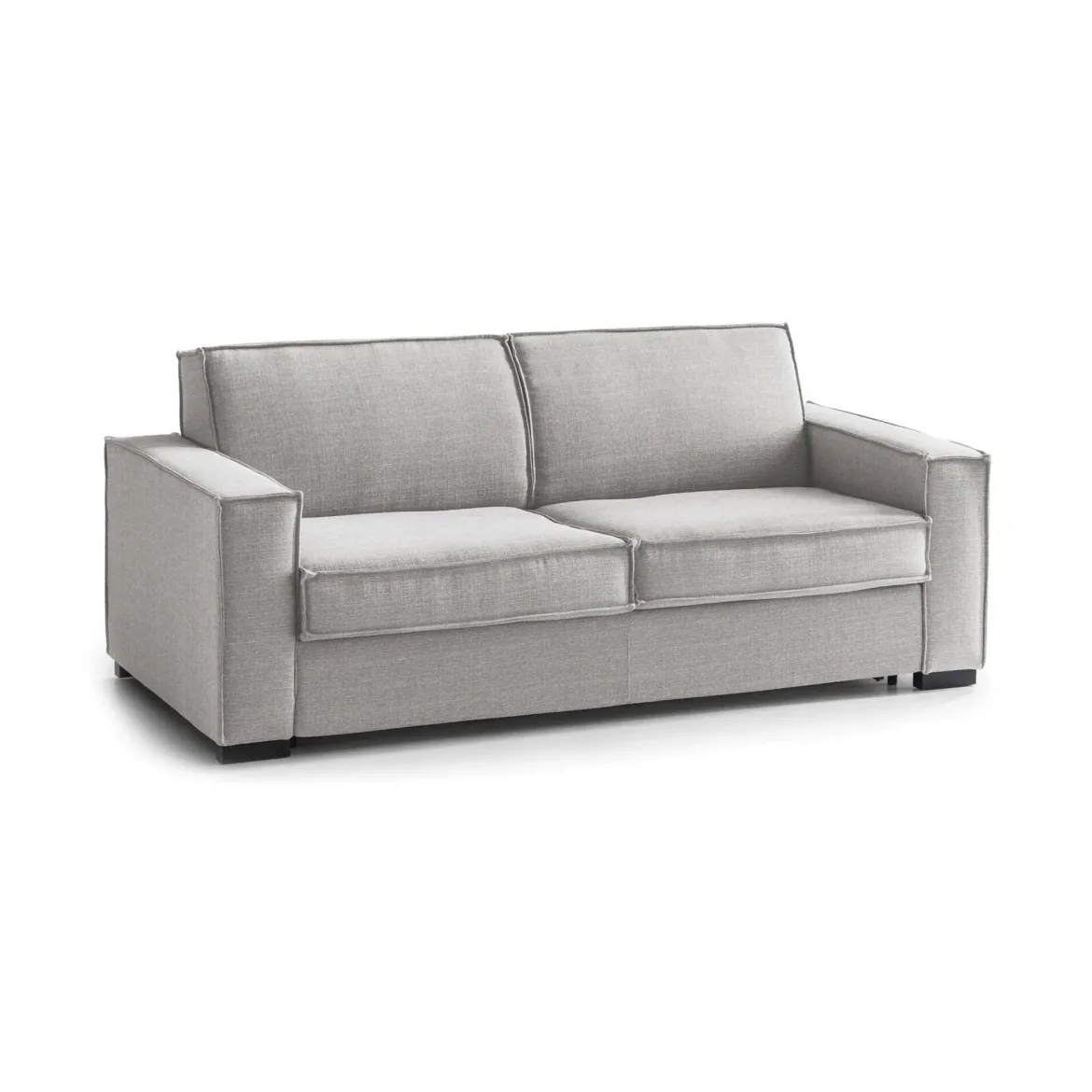 Sofa sfoderabile grigio 220x95x90h cm - Diopside