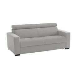 Sofà design grigio 200x95x85h cm - Schiavo
