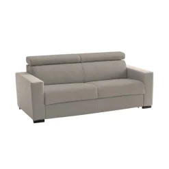 Sofà design tortora 200x95x85h cm - Schiavo