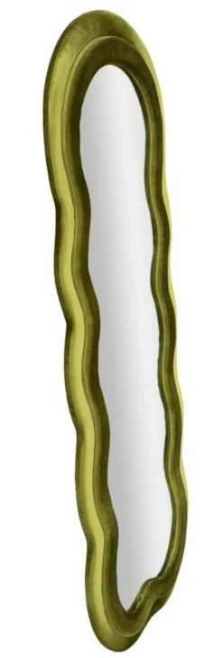 Specchio a muro nuvola verde 60x160h cm - Marylin