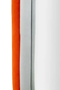 Specchio arancione e grigio 60x90h cm - Marinetti