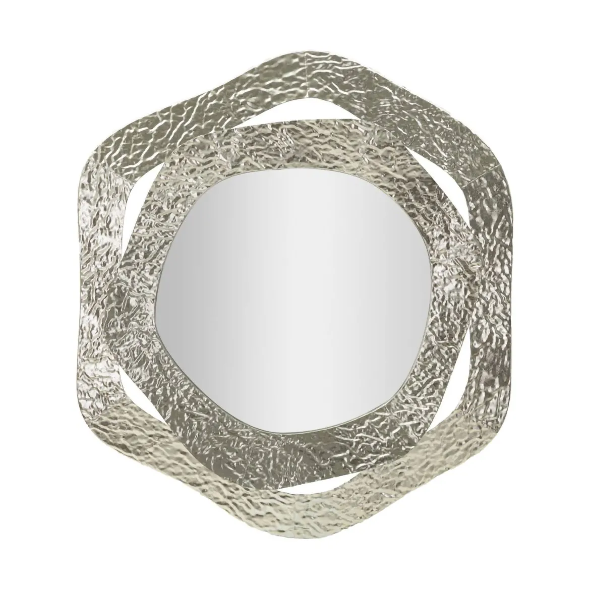 Specchio argento 66x75h cm - Gerola