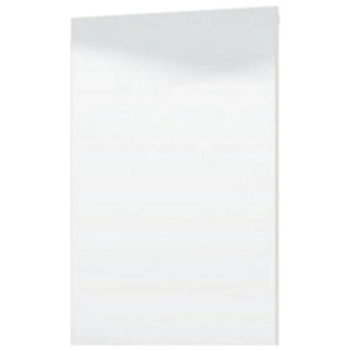 Specchio Bianco kit Fissaggio a Muro Incluso Forma Rettangolare 51x76.5h cm - Pinerolo