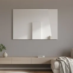 Specchio bianco lucido 80x60h cm - Deanna