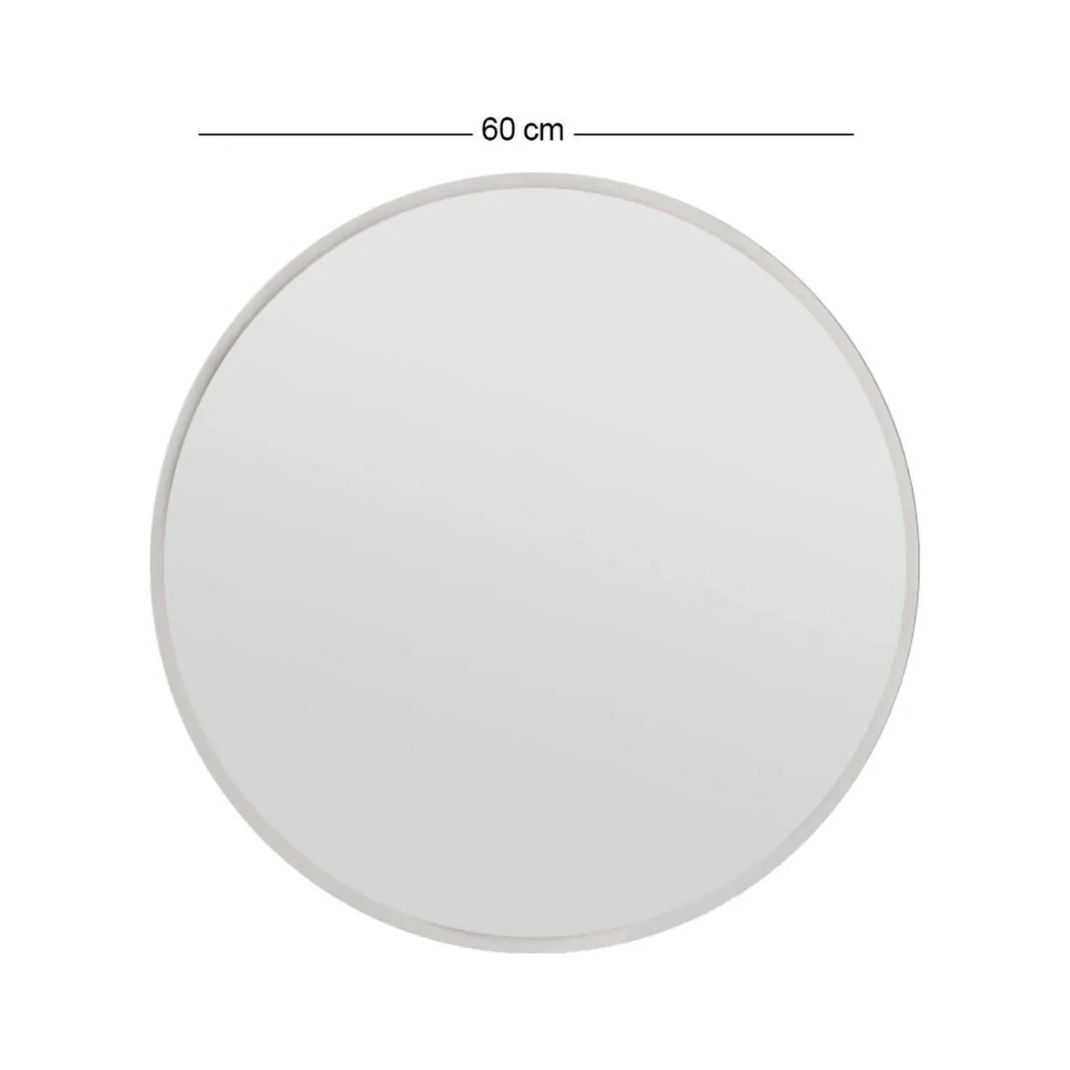 Specchio bianco 60x60h cm - Adelasia