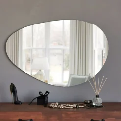 Specchio bianco 76x50h cm - Nogaredo