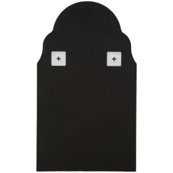 Specchio blu Trasparente Cornice Sagomata Forma Rettangolare 47x80h cm, Tipologia a Parete - Mostarr