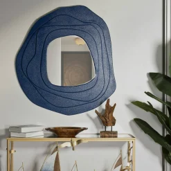 Specchio blu 90x97h cm - Brennero