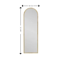 Specchio con cavalletto rovere 50x160h cm - Artus