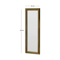 Specchio da muro oro 40x105h cm - Lina