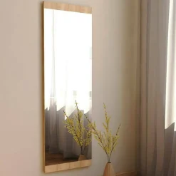 Specchio da parete rovere 40x120h cm - Fiammetta