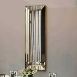 Specchio elegante oro 30x90h cm - Auron