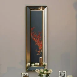 Specchio elegante oro 30x90h cm - Auron