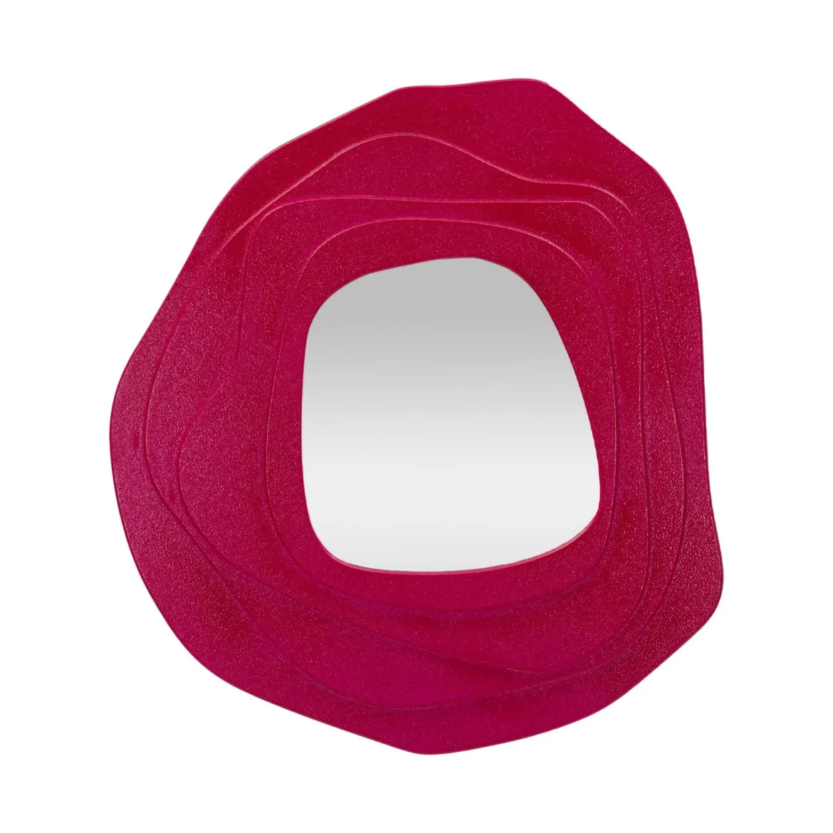 Specchio fucsia 90x97h cm - Brennero