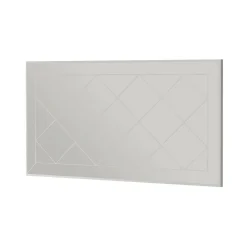 Specchio geometrico bianco 60x120h cm - Nimfa