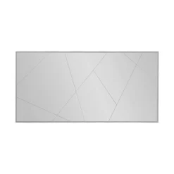 Specchio grande bianco 120x60h cm - Corallo