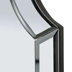 Specchio Grigio Trasparente Cornice Sagomata Forma Rettangolare 60x150h cm, Tipologia a Parete - Dadahani