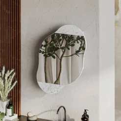 Specchio grigio 60x75h cm - Asterisco