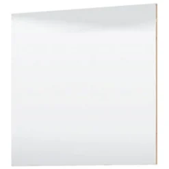 Specchio Marrone kit Fissaggio a Muro Incluso Forma Quadrato 80x80h cm - Padula
