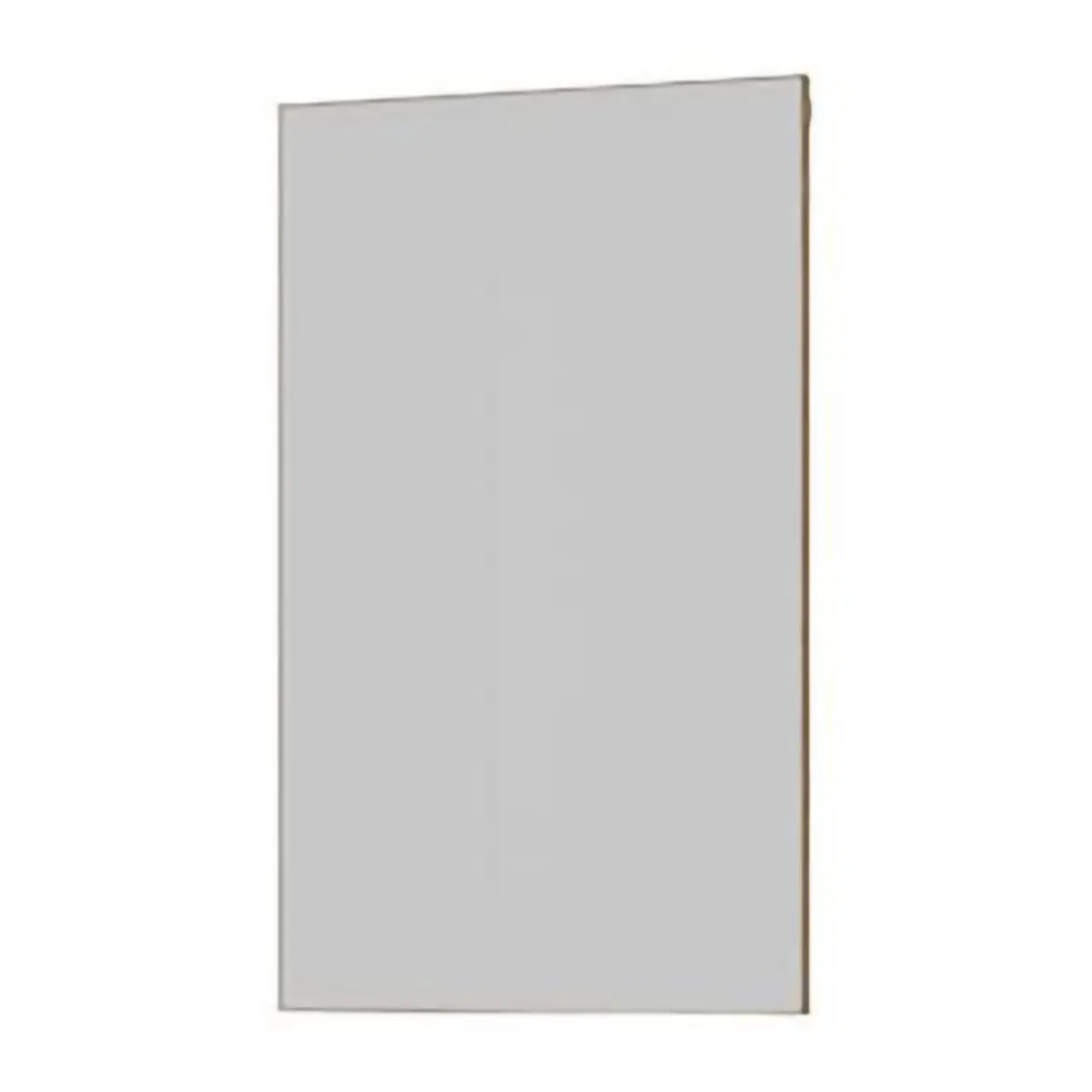 Specchio Marrone kit Fissaggio a Muro Incluso Forma Rettangolare 51x83h cm - Martis