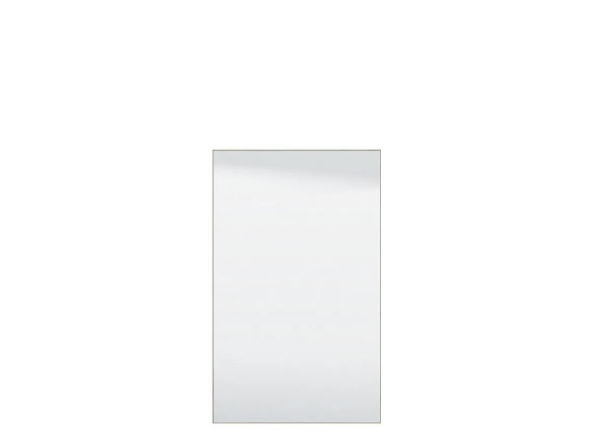 Specchio Marrone kit Fissaggio a Muro Incluso Forma Rettangolare 51x83h cm - Merate
