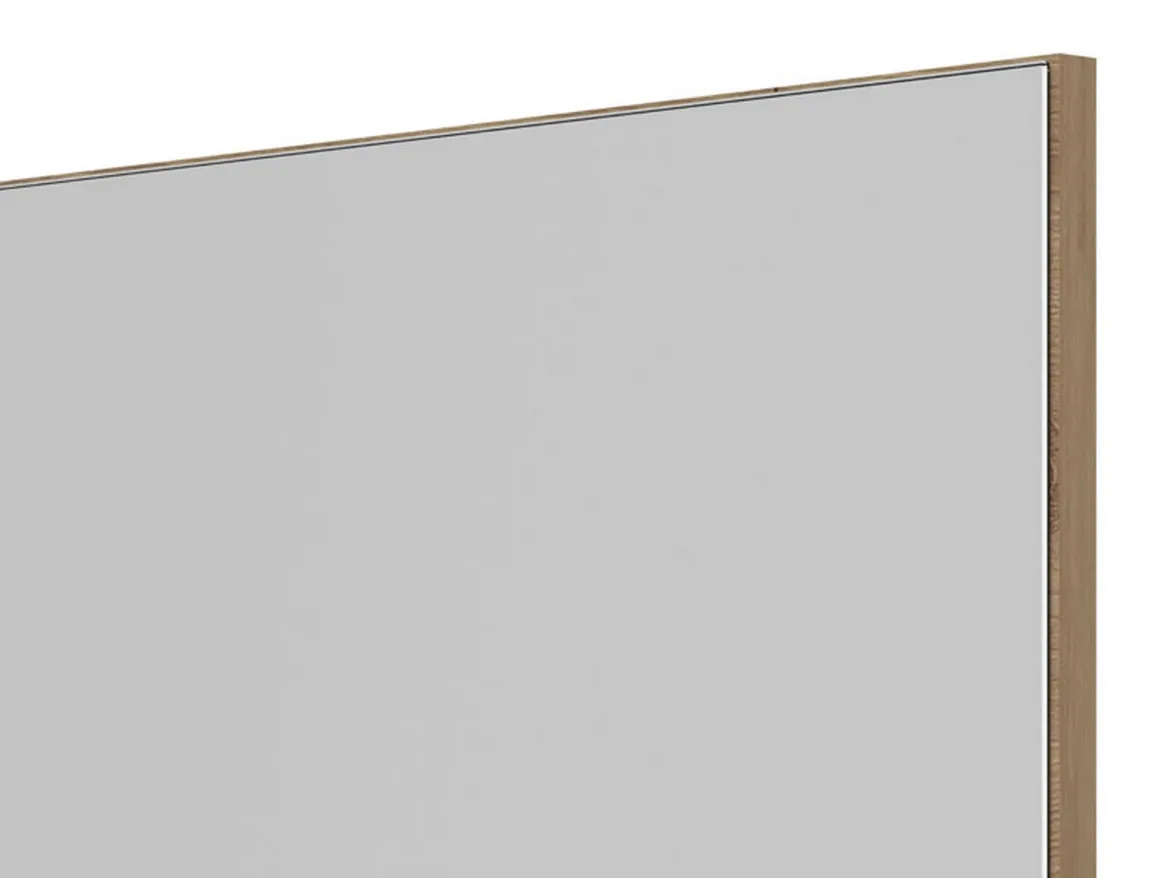 Specchio Marrone kit Fissaggio a Muro Incluso Forma Rettangolare 51x83h cm - Merate