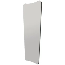 Specchio Nero Trasparente Forma Rettangolare Tipologia a Parete 55x150h cm, Colore Struttura Trasparente - Cerano