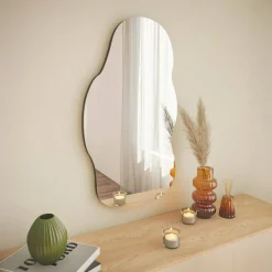 Specchio nuvola nero 40x72h cm - Saburo