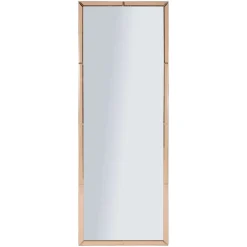 Specchio oro Trasparente Forma Rettangolare Tipologia a Parete 55x150h cm, Colore Struttura Trasparente - Sibiu
