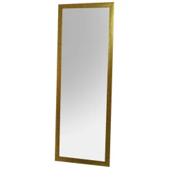 Specchio oro Trasparente Forma Rettangolare Tipologia a Terra 40x105h cm, Colore Struttura Trasparente - Carimate