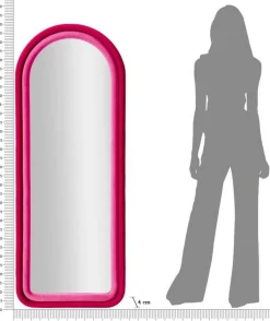 Specchio piccolo fucsia 60x160h cm - Segal