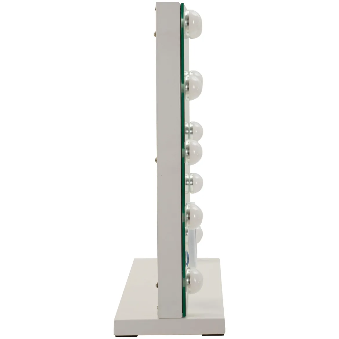 Specchio Trasparente Lampadine Incluse Forma Rettangolare 61x47h cm, Tipologia a Parete - Galiseri