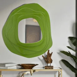 Specchio verde 90x97h cm - Brennero