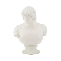 Stauta Encausto, 18x13 h25 cm, Bianco