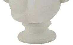 Stauta Encausto, 18x13 h25 cm, Bianco