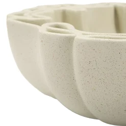 Svuotatasche Bianco Crema Effetto Pietra Sfumatura Colore Struttura Crema, - Esquel
