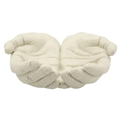 Svuotatasche Bianco Crema Effetto Pietra Sfumatura Colore Struttura Crema, - Fanariva