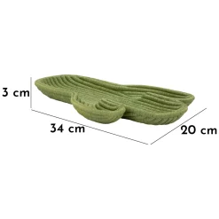 Svuotatasche Verde Disegno con Cactus, - Fanipaza