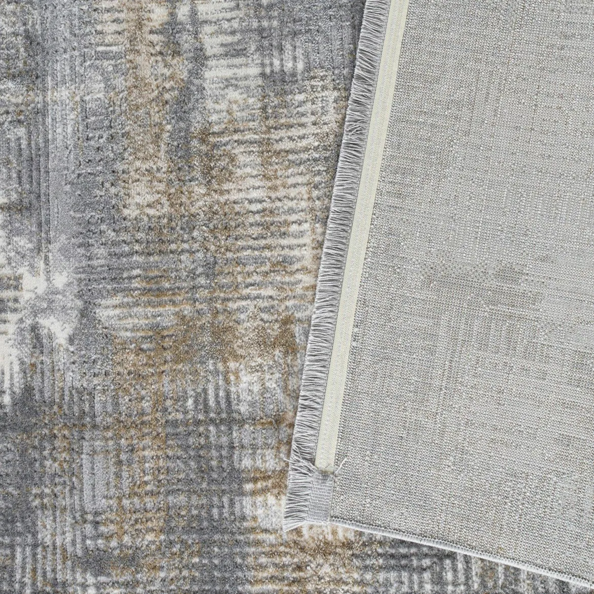 Tappeto Bellefontaine, Grigio e Beige, 200x290 cm