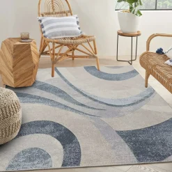 Tappeto blu 220x140 cm, Antiscivolo - Hot Springs
