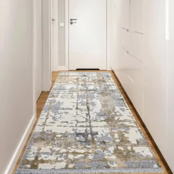 Tappeto Delaware, Grigio e Beige, 120x200 cm