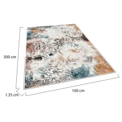 Tappeto Rocky River, Multicolore, 120x180 cm