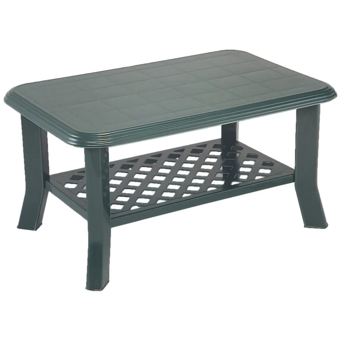 Tavolino da Esterno Verde 2 Posti 90x60x46h cm, Made in Italy - Ucria